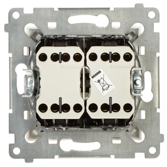 ŁĄCZNIK KRZYŻOWY PODWÓJNY DW7/2.01/X/11-SIMON54 250 V 10 A