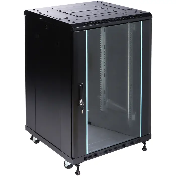 SZAFA RACK STOJĄCA EPRADO-R19-18U/600FW-BLUE