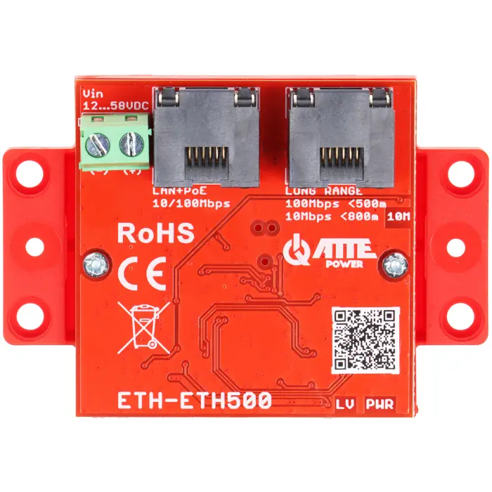 EXTENDER ETHERNET+PoE ETH-ETH500-SET ATTE