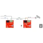 ZESTAW KONWERTERÓW UTP / 2-WIRE DO TRANSMISJI LAN+POE ETH10-2WIRE-SET KOMPLET 2 SZT ATTE