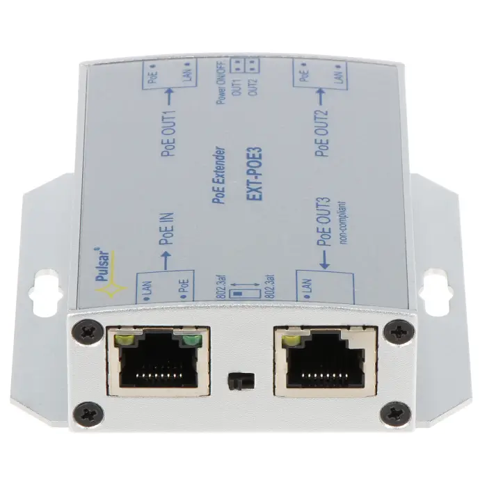 EXTENDER ETHERNET+PoE EXT-POE3 PULSAR