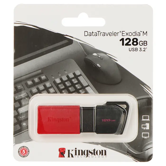 PENDRIVE FD-128/DTXM-KINGSTON 128 GB USB 3.2 Gen 1