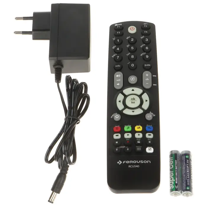 TUNER CYFROWY HD COMBO DVB-T/DVB-T2/DVB-C/DVB-S/DVB-S2 FERG-ARIVA-255-COMBO-S/B H.265/HEVC FERGUSON