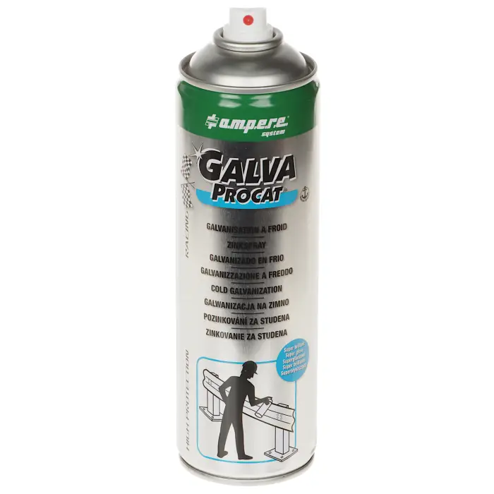 FARBA GALWANIZUJĄCA GALVA-PROCAT SPRAY 500 ml SUPER POŁYSK AMPERE