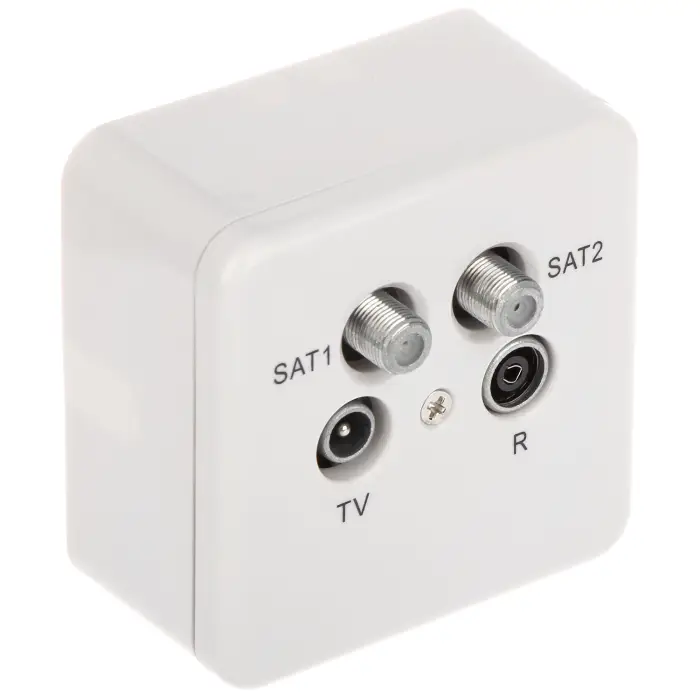 GNIAZDO KOŃCOWE GAR-SAT/2F-SIG R-TV SAT