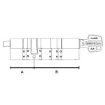 WKŁADKA MODUŁOWA ZAMKA GERDA-SLR/30613768/C Tedee GERDA