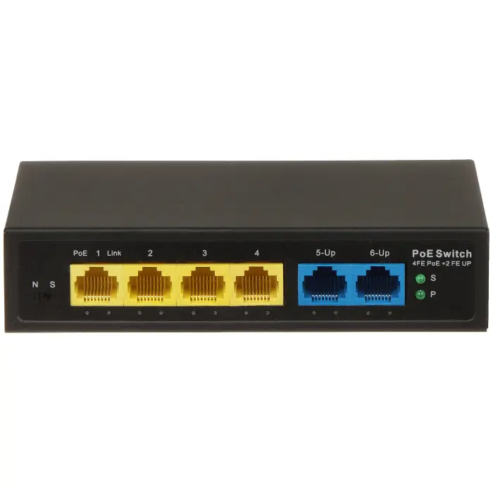 SWITCH POE GTX-A1-06-42-V2 4-PORTOWY