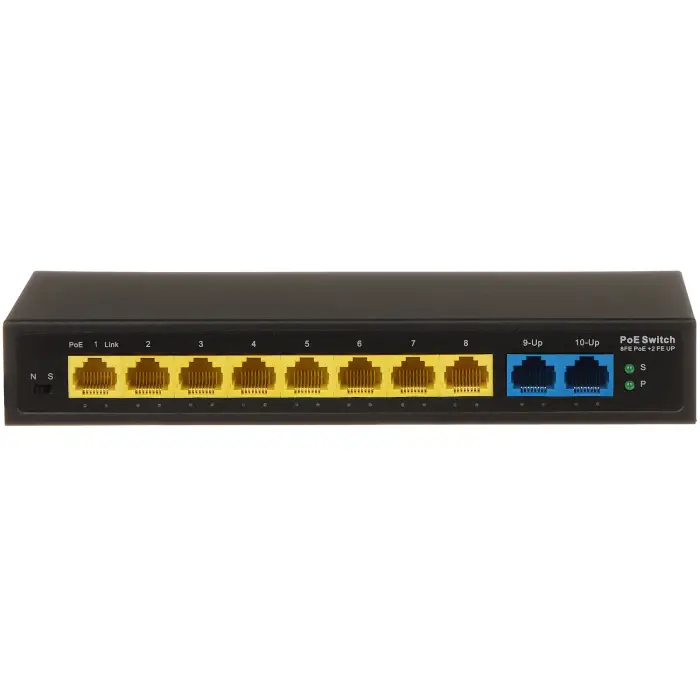 SWITCH POE GTX-A1-10-82-V2 8-PORTOWY