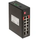 SWITCH PRZEMYSŁOWY POE GTX-P1-12-82G-V2 8-PORTOWY SFP