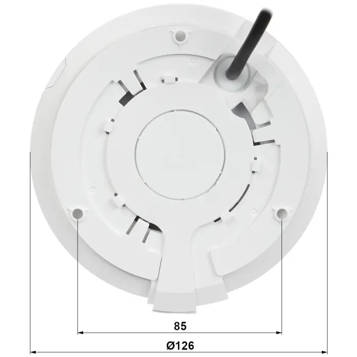 KAMERA AHD, HD-CVI, HD-TVI, PAL HAC-EW2501-0140B - 5 Mpx 1.4 mm - Fish Eye DAHUA