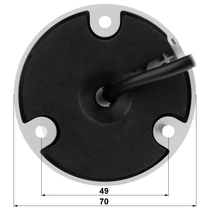 KAMERA AHD, HD-CVI, HD-TVI, PAL HAC-HFW1500T-A-0280B-S2 - 4.7 Mpx 2.8 mm DAHUA