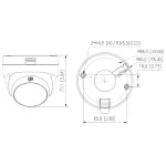 KAMERA AHD, HD-CVI, HD-TVI, PAL HAC-T1A21-U-0280B - 1080p 2.8 mm DAHUA