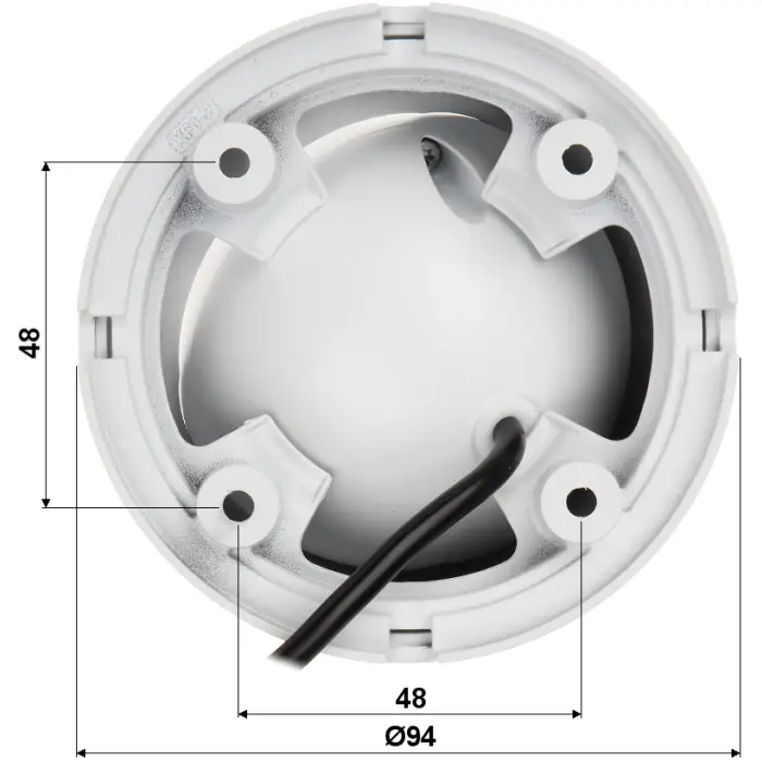 KAMERA AHD, HD-CVI, HD-TVI, PAL HAC-T2A21-0280B - 1080p 2.8 mm DAHUA