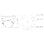 KAMERA AHD, HD-CVI, HD-TVI, PAL HAC-T2A21-U-0280B - 1080p 2.8 mm DAHUA