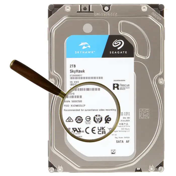 DYSK DO REJESTRATORA HDD-ST2000VX017 2TB 24/7 SkyHawk SEAGATE