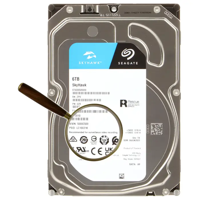 DYSK DO REJESTRATORA HDD-ST6000VX009 6TB 24/7 SkyHawk SEAGATE