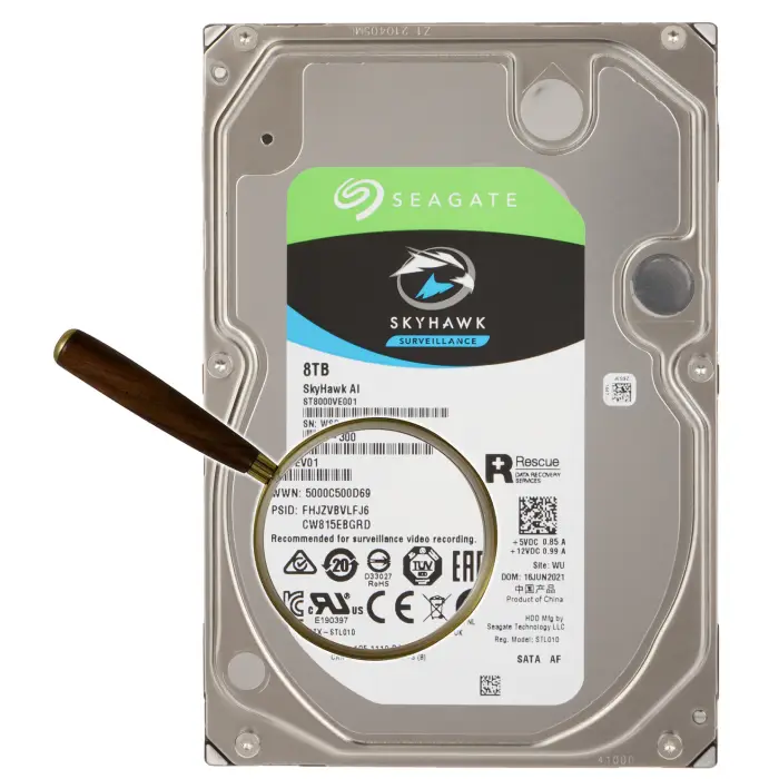 DYSK DO REJESTRATORA HDD-ST8000VE001 8TB 24/7 SkyHawk AI SEAGATE