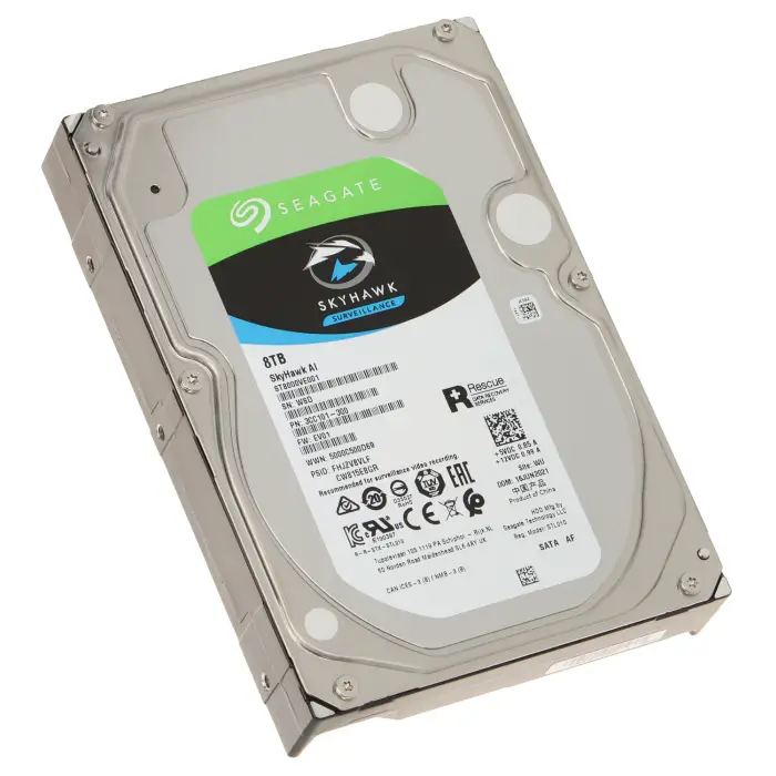 DYSK DO REJESTRATORA HDD-ST8000VE001 8TB 24/7 SkyHawk AI SEAGATE