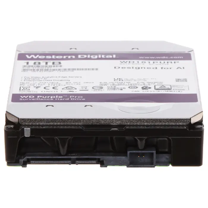 DYSK DO REJESTRATORA HDD-WD181PURP 18TB 24/7 WESTERN DIGITAL