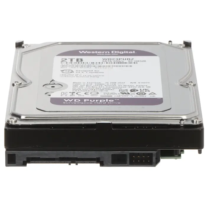 DYSK DO REJESTRATORA HDD-WD23PURZ 2TB 24/7 WESTERN DIGITAL