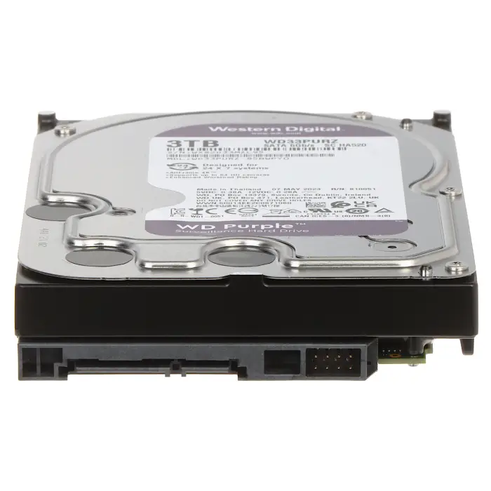 DYSK DO REJESTRATORA HDD-WD33PURZ 3TB 24/7 WESTERN DIGITAL