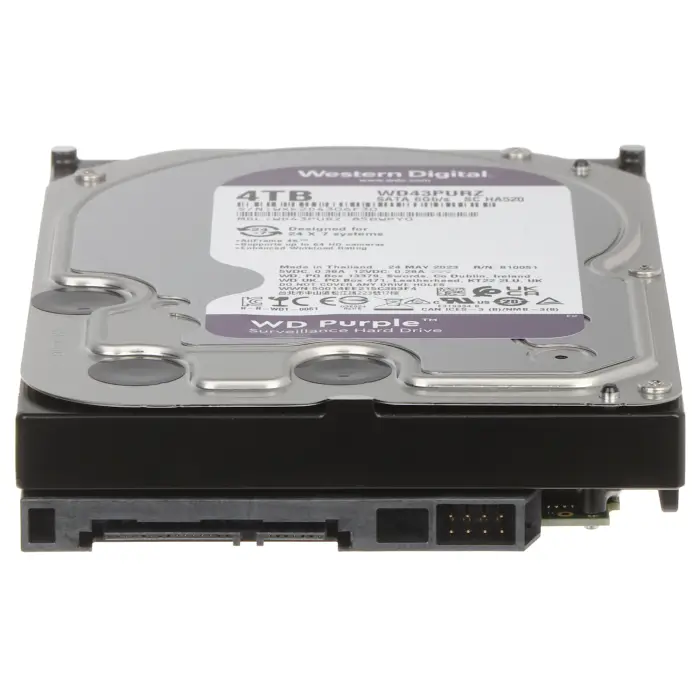 DYSK DO REJESTRATORA HDD-WD43PURZ 4TB 24/7 WESTERN DIGITAL