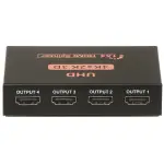 ROZGAŁĘŹNIK HDMI-SP-1/4-V1