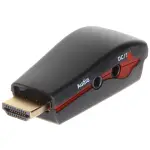 KONWERTER HDMI/VGA+AU-ECO