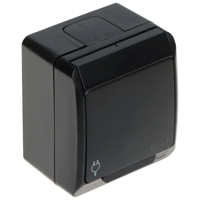 GNIAZDO NATYNKOWE POJEDYNCZE HERMES/0321-09/EPN 250 V AC 16 A IP44 Elektro-Plast