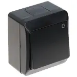 PRZYCISK POJEDYNCZY CHWILOWY HERMES/0337-09/EPN 250 V 10 A Elektro-Plast