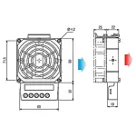 DMUCHAWA GRZEWCZA HVL-031-100W