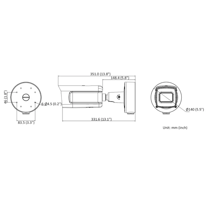 KAMERA IP IDS-2CD7A86G0-IZHSY(2.8-12MM) - 8.3 Mpx 4K UHD 2.8 ... 12 mm - MOTOZOOM Hikvision