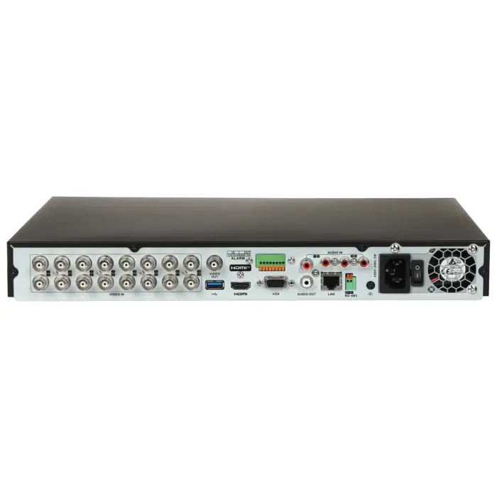 REJESTRATOR AHD, HD-CVI, HD-TVI, CVBS, IP IDS-7216HUHI-M2/P(C)/4A+4/1ALM 16 KANAŁÓW AcuSense PoC Hikvision