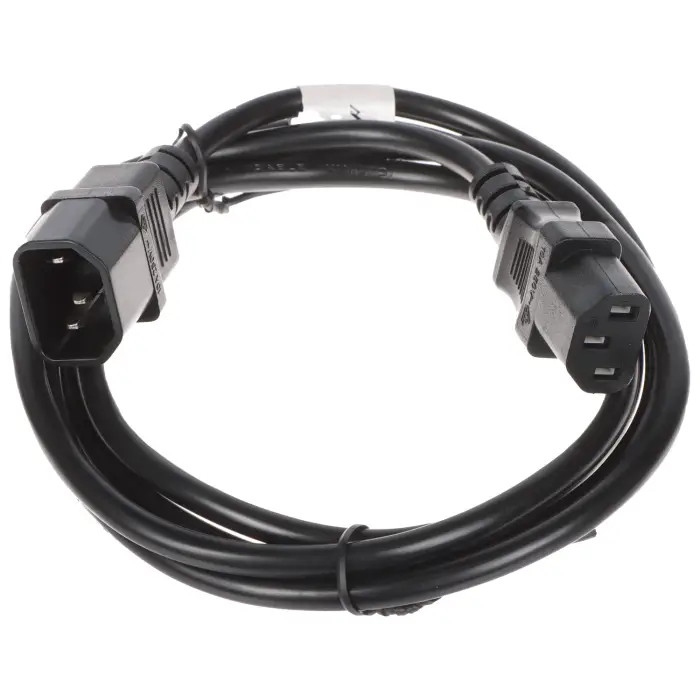 PRZEWÓD SIECIOWY IEC320-C13/IEC320-C14/1.8M 1.8 m Lanberg