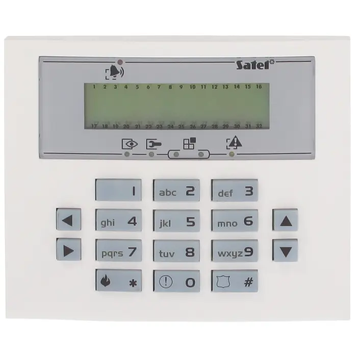 KLAWIATURA DO CENTRALI ALARMOWEJ INT-KLCDS-GR SATEL