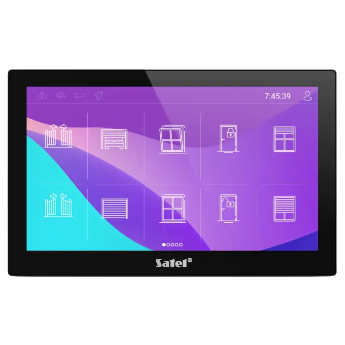 KLAWIATURA GRAFICZNA DO CENTRALI ALARMOWEJ INT-TSH210-B SATEL