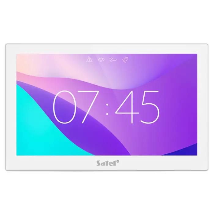 KLAWIATURA GRAFICZNA DO CENTRALI ALARMOWEJ INT-TSH210-W SATEL