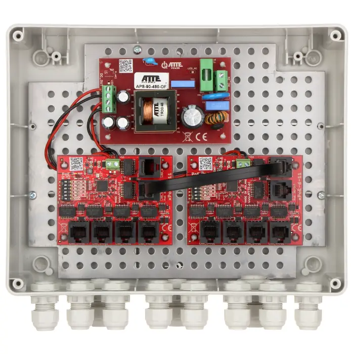 SWITCH POE IP-9-11-L2 8-PORTOWY ATTE