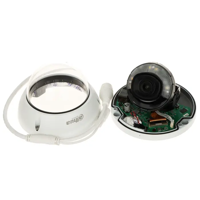 KAMERA WANDALOODPORNA IP IPC-HDBW2449E-S-IL-0280B WizSense Smart Dual Light - 4 Mpx 2.8 mm DAHUA