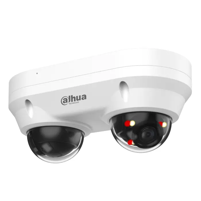 PODWÓJNA KAMERA WANDALOODPORNA IP IPC-HDBW2449F-AS-E2-IL-0280B WizSense Smart Dual Light 2 X 4 Mpx 2 X 2.8 mm DAHUA