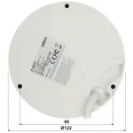 KAMERA WANDALOODPORNA IP IPC-HDBW3441R-AS-P-0210B WizSense - 4.7 Mpx 2.1 mm DAHUA