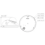 KAMERA WANDALOODPORNA IP IPC-HDBW3541F-AS-0280B-S2 - 5 Mpx 2.8 mm DAHUA