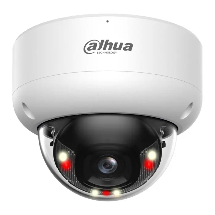 KAMERA WANDALOODPORNA IP IPC-HDBW3649E-AS-IL-0280B WizSense Smart Dual Light - 6 Mpx 2.8 mm DAHUA