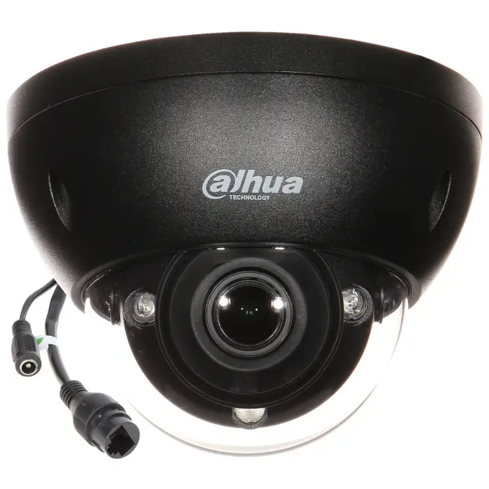 KAMERA WANDALOODPORNA IP IPC-HDBW5442E-ZE-2712-DC12AC24V-BLACK WizMind - 4 Mpx, 2.7 ... 12 mm - MOTOZOOM DAHUA