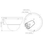 KAMERA WANDALOODPORNA IP IPC-HDBW5442E-ZE-2712-DC12AC24V-S3 WizMind S - 4 Mpx 2.7 ... 12 mm - MOTOZOOM DAHUA