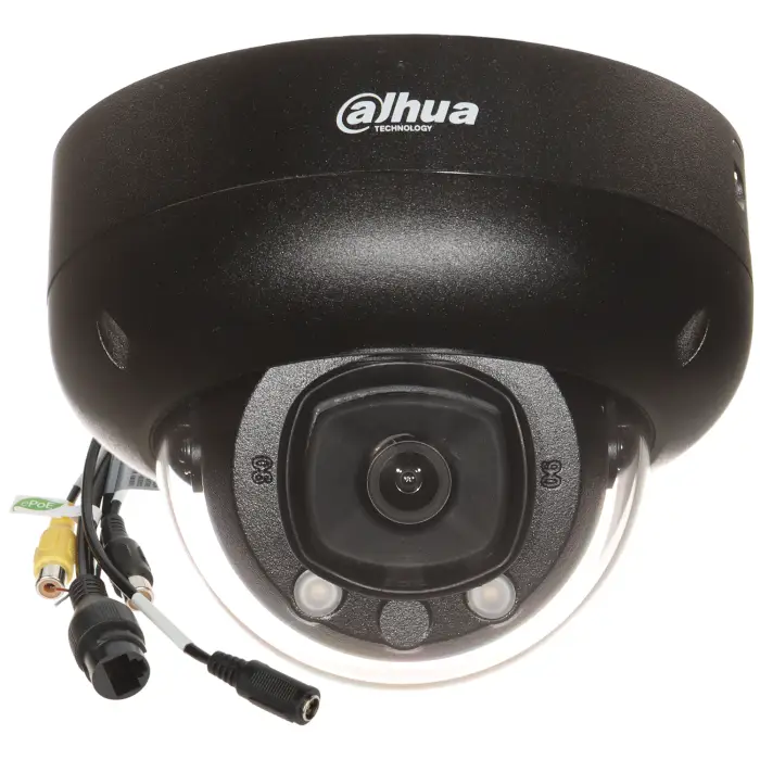 KAMERA WANDALOODPORNA IP IPC-HDBW5541R-ASE-0280B-S3-BLACK WizMind S - 5 Mpx 2.8 mm DAHUA