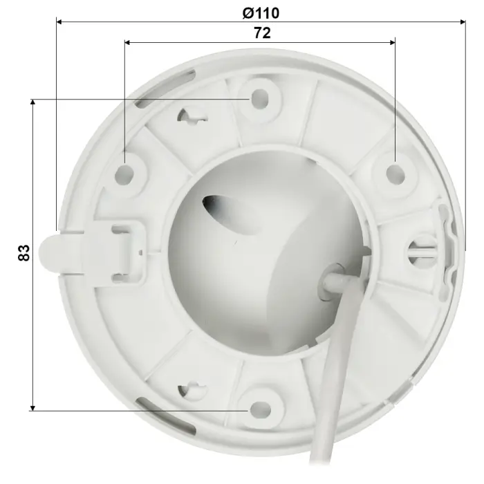 KAMERA IP IPC-HDW1239V-A-IL-0280B Smart Dual Light - 1080p 2.8 mm DAHUA