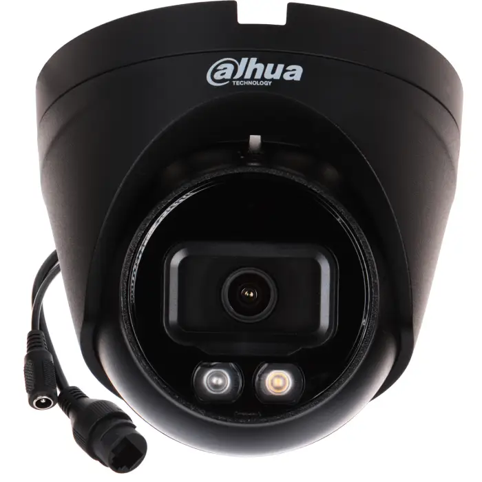KAMERA IP IPC-HDW1439V-A-IL-BLACK Smart Dual Light - 3.7 Mpx 2.8 mm DAHUA