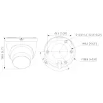 KAMERA IP IPC-HDW2449T-S-LED-0280B-PRO WizSense WizColor - 4 Mpx 2.8 mm DAHUA