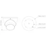 KAMERA IP IPC-HDW3842EM-S-0280B WizSense - 8.3 Mpx 4K UHD 2.8 mm DAHUA